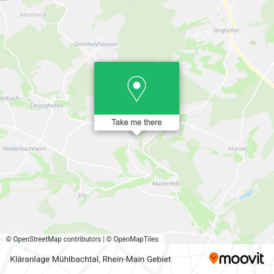 Карта Kläranlage Mühlbachtal