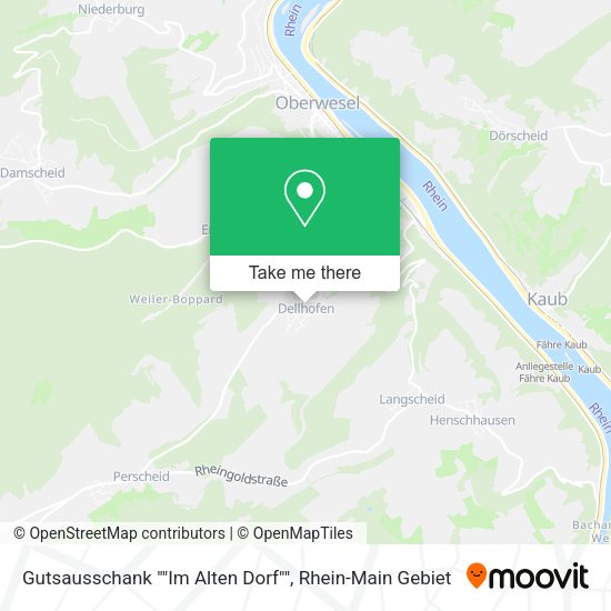 Карта Gutsausschank ""Im Alten Dorf""