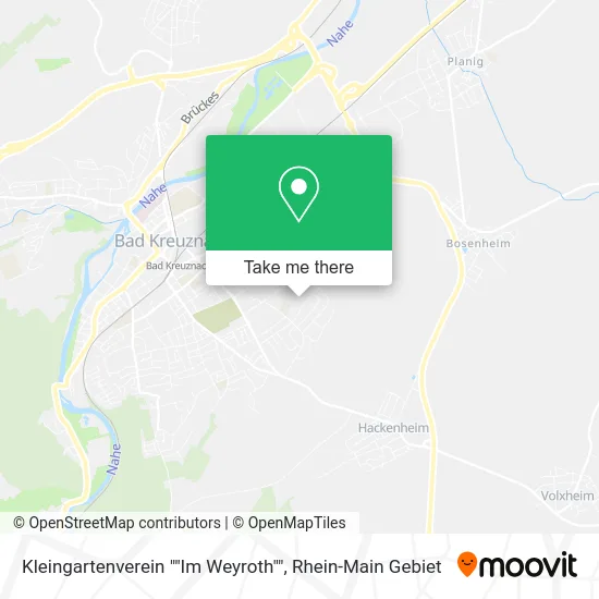 Карта Kleingartenverein ""Im Weyroth""