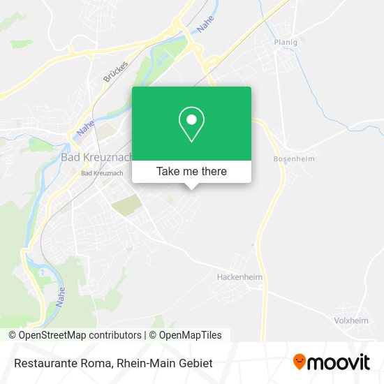 Карта Restaurante Roma