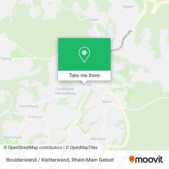 Карта Boulderwand / Kletterwand