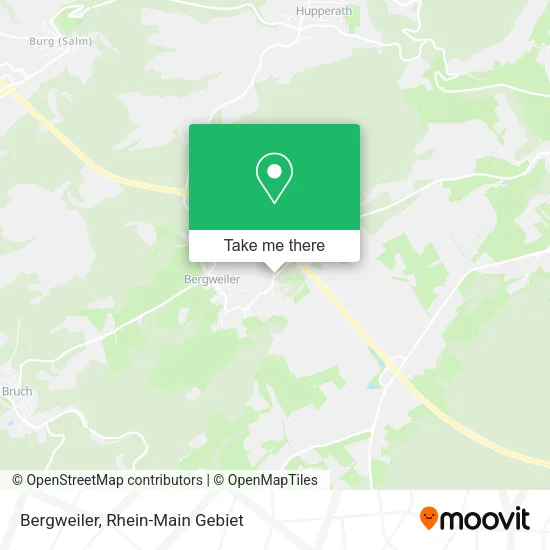 Карта Bergweiler