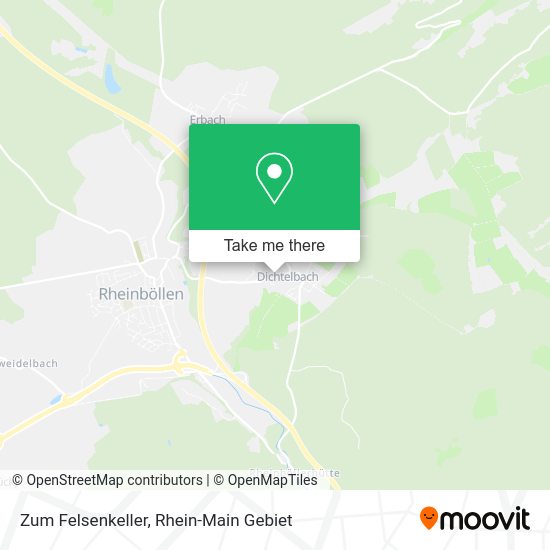 Карта Zum Felsenkeller
