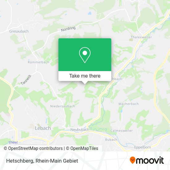 Карта Hetschberg