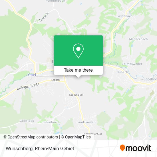 Карта Wünschberg