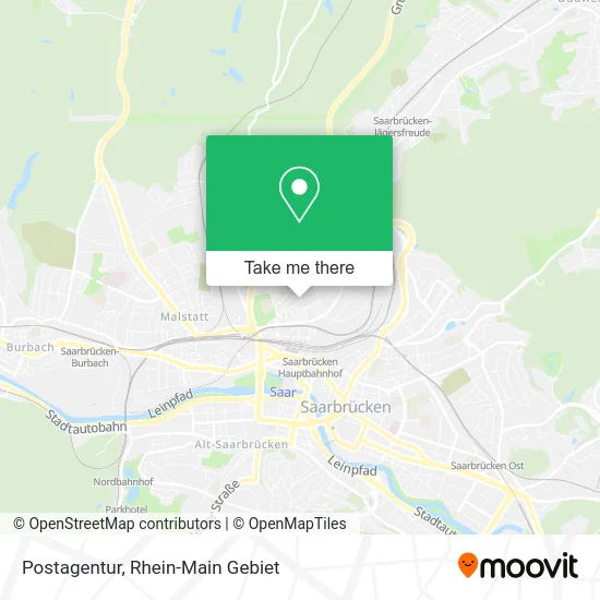 Карта Postagentur