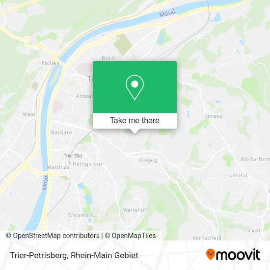 Карта Trier-Petrisberg