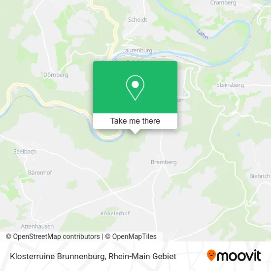 Карта Klosterruine Brunnenburg