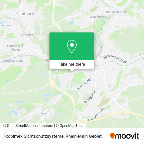 Карта Ropimex Sichtschutzsysteme