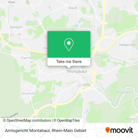 Карта Amtsgericht Montabaur