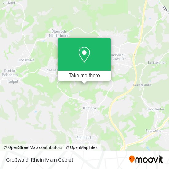 Карта Großwald