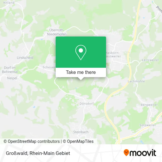 Карта Großwald