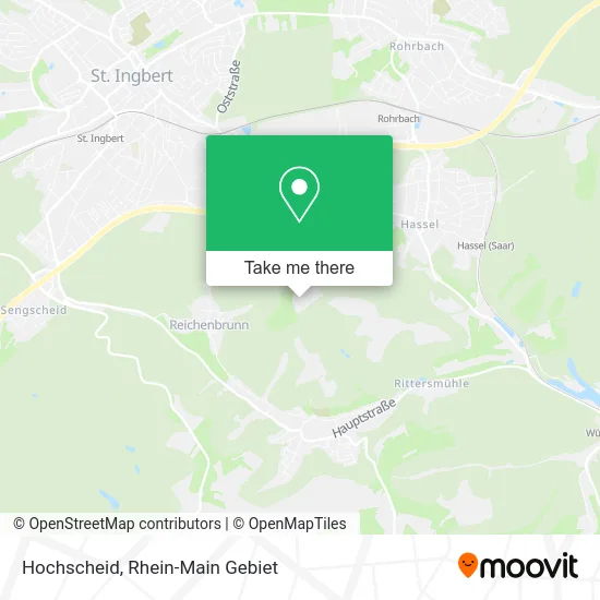 Карта Hochscheid
