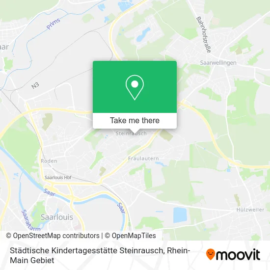 Карта Städtische Kindertagesstätte Steinrausch