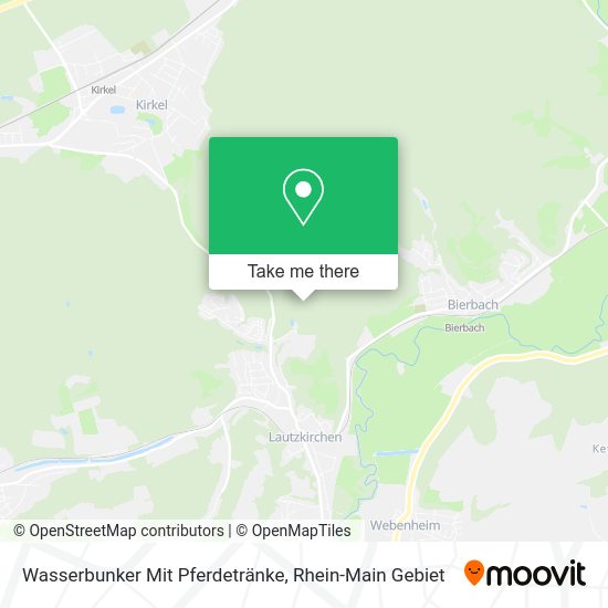 Карта Wasserbunker Mit Pferdetränke