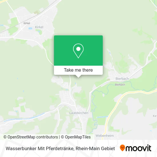 Карта Wasserbunker Mit Pferdetränke