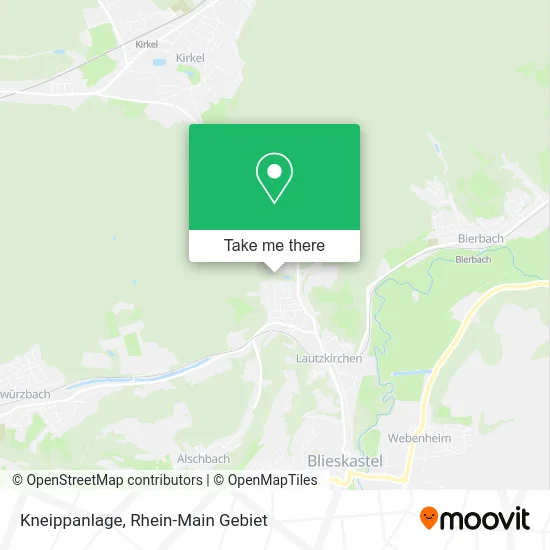 Карта Kneippanlage
