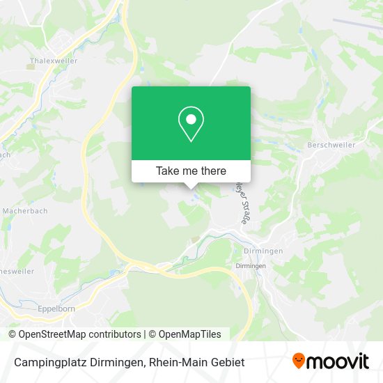 Карта Campingplatz Dirmingen