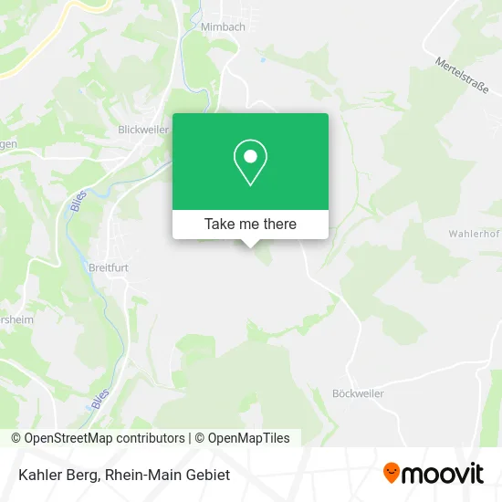 Карта Kahler Berg