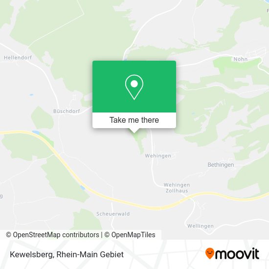 Карта Kewelsberg