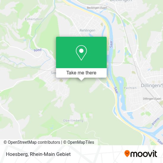 Карта Hoesberg