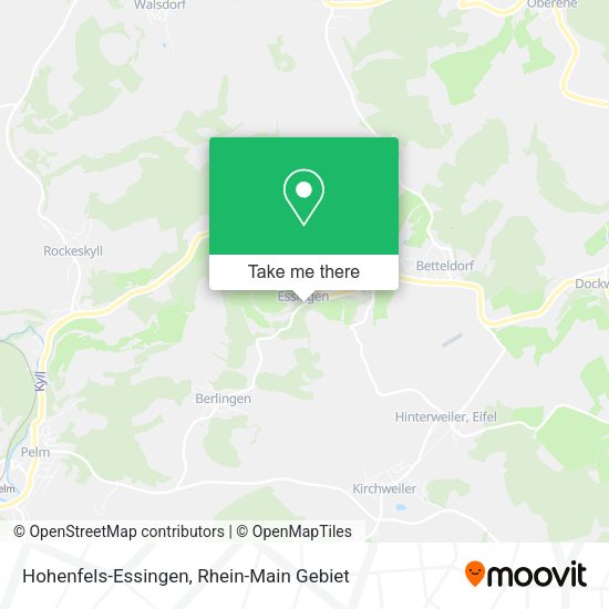 Карта Hohenfels-Essingen