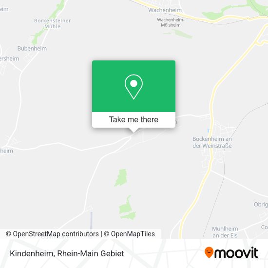 Kindenheim map