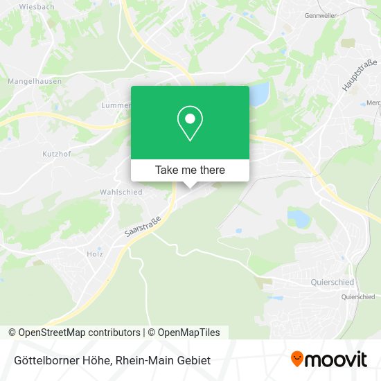 Карта Göttelborner Höhe