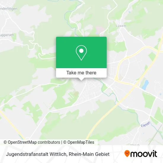 Карта Jugendstrafanstalt Wittlich