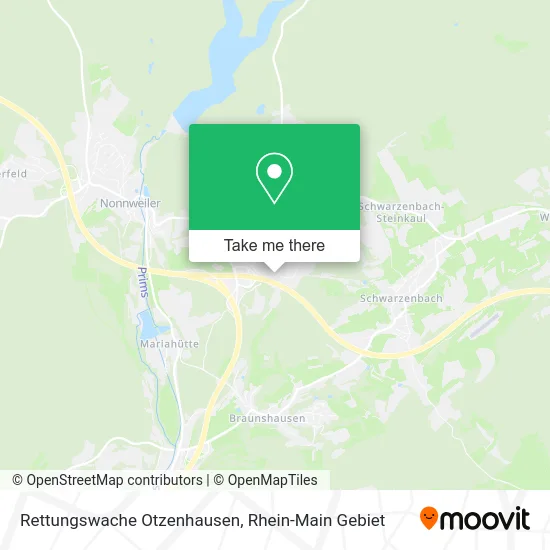 Карта Rettungswache Otzenhausen