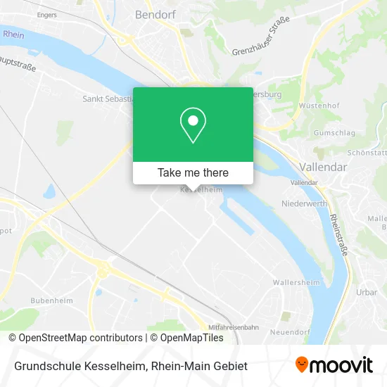 Карта Grundschule Kesselheim