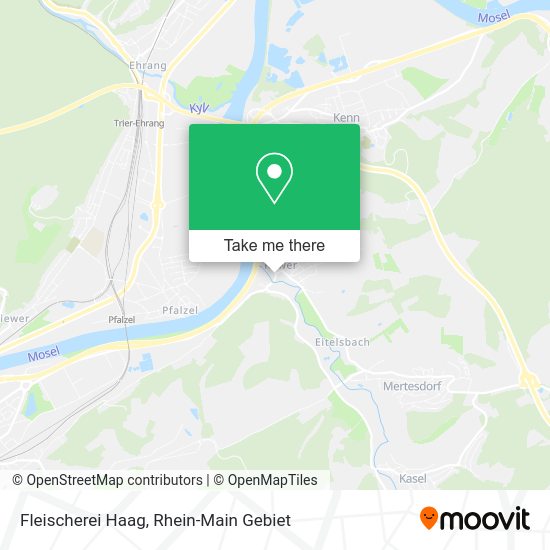 Карта Fleischerei Haag