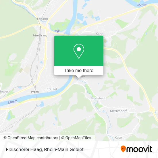 Карта Fleischerei Haag