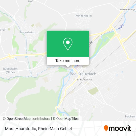 Mars Haarstudio map