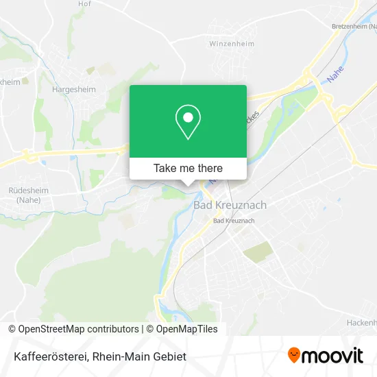 Карта Kaffeerösterei