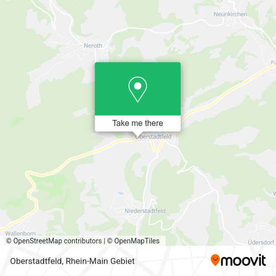 Карта Oberstadtfeld