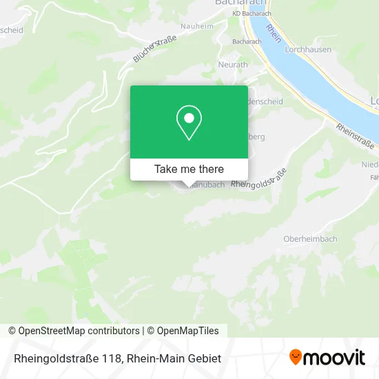 Rheingoldstraße 118 map