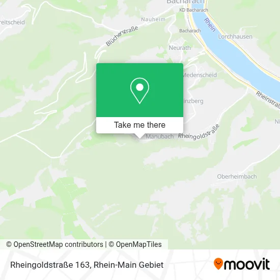 Rheingoldstraße 163 map