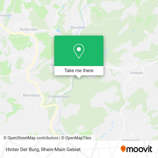 Карта Hinter Der Burg