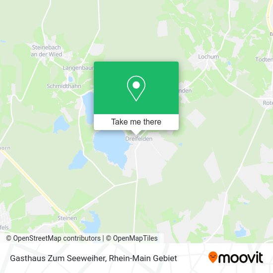 Карта Gasthaus Zum Seeweiher