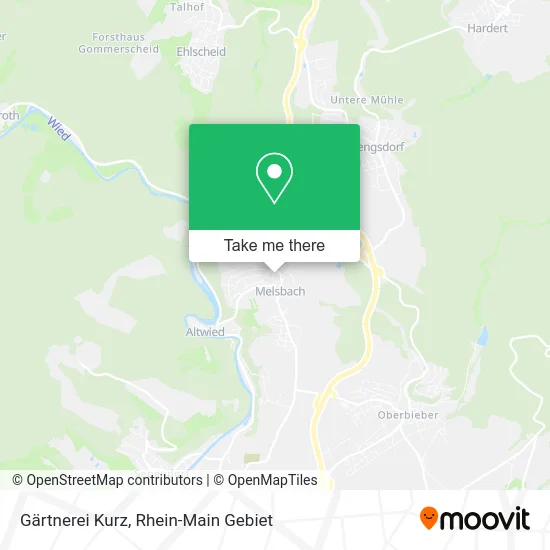 Карта Gärtnerei Kurz
