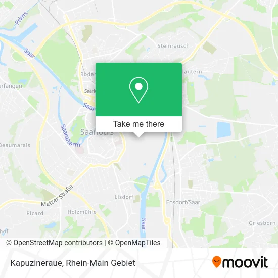 Карта Kapuzineraue