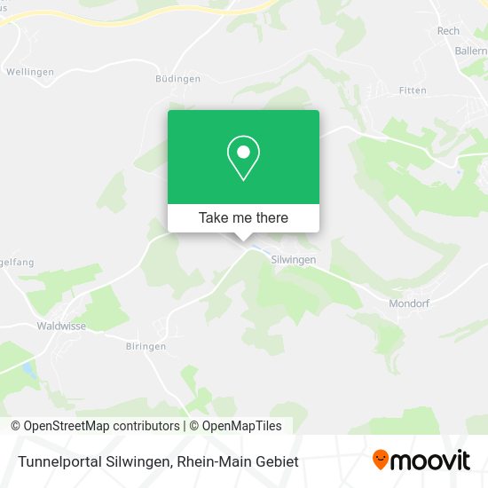 Карта Tunnelportal Silwingen