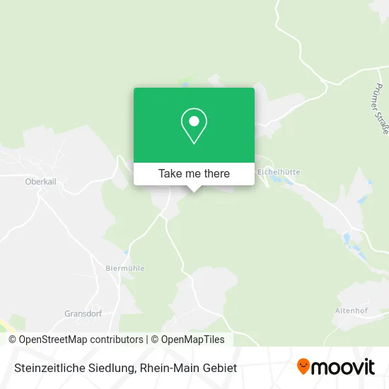Карта Steinzeitliche Siedlung