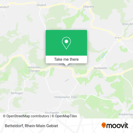 Карта Betteldorf