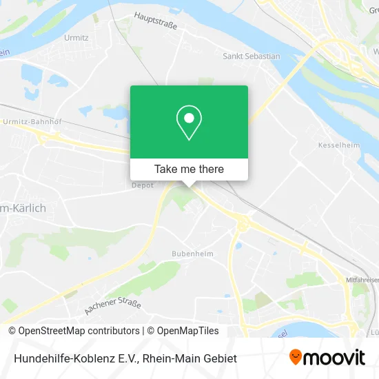 Карта Hundehilfe-Koblenz E.V.