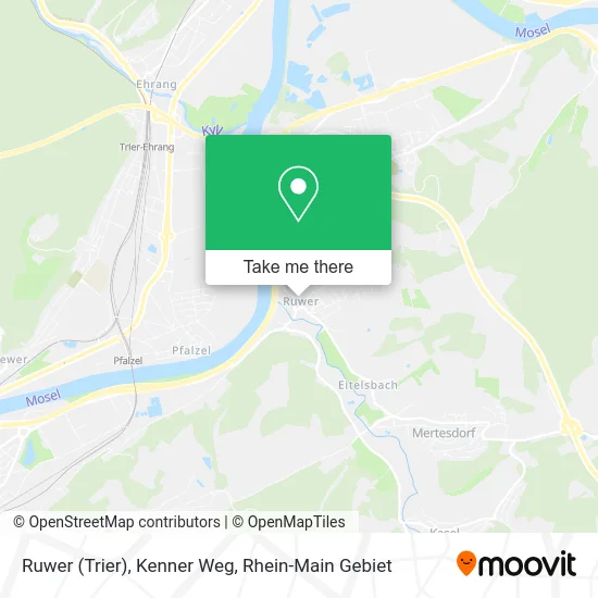 Карта Ruwer (Trier), Kenner Weg