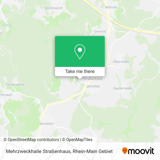 Карта Mehrzweckhalle Straßenhaus