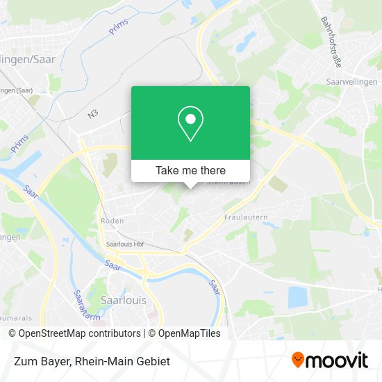 Карта Zum Bayer