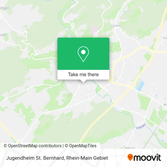 Карта Jugendheim St. Bernhard